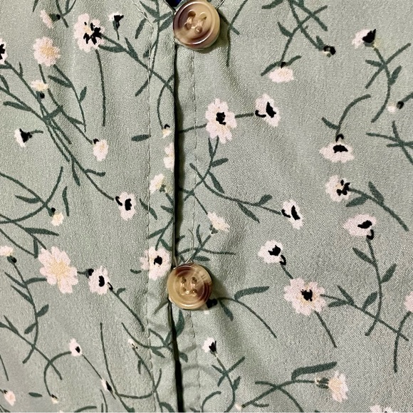 MPH Collection Button-Front Floral Midi Dress - Picture 6 of 14